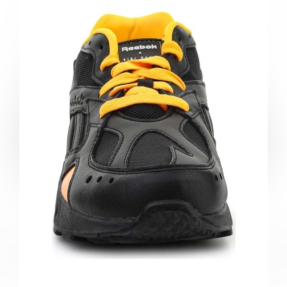 Reebok x GiGi Hadid Aztrek Sneakers black yellow mens size 7 EU 39 women’s 8.5 - Picture 10 of 10